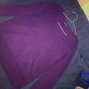 cute purple old navy sweater worn 3x size small